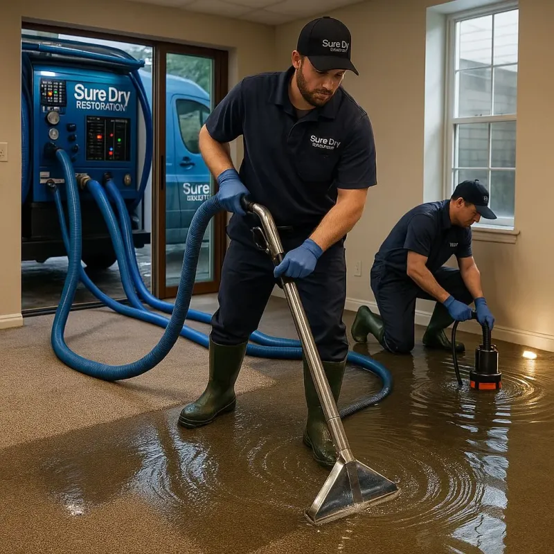 Water Extraction and Removal process in Huntsville, AL